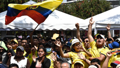 بعد الانتصار التاريخي احتفالات عارمة في الإكوادور
