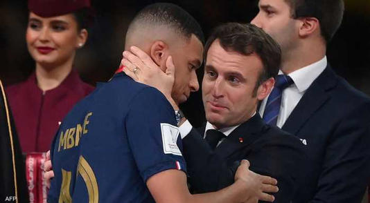 هذا ما قاله ماكرون لمبابي بعد الخسارة أمام الأرجنتين