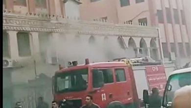 موقف إنساني لطبيب مصري بمستشفى يحترق