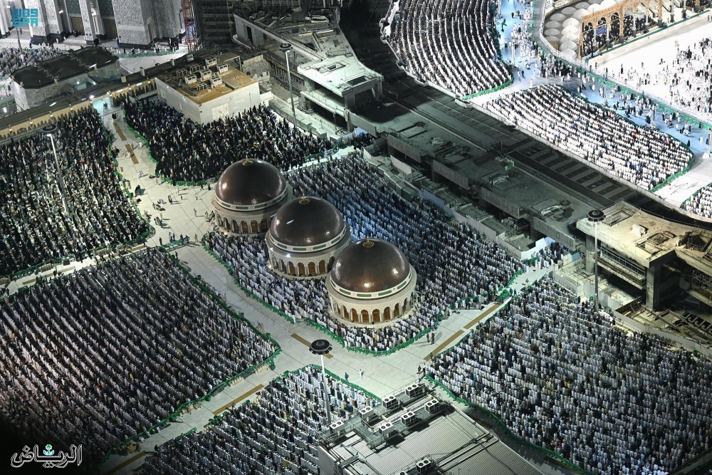 أكثر من 2.5 مليون مصل يشهدون ختم القرآن الكريم بالمسجد الحرام