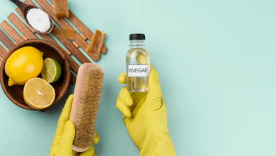 إليك طريقة إزالة الحبر من الملابس بالخل