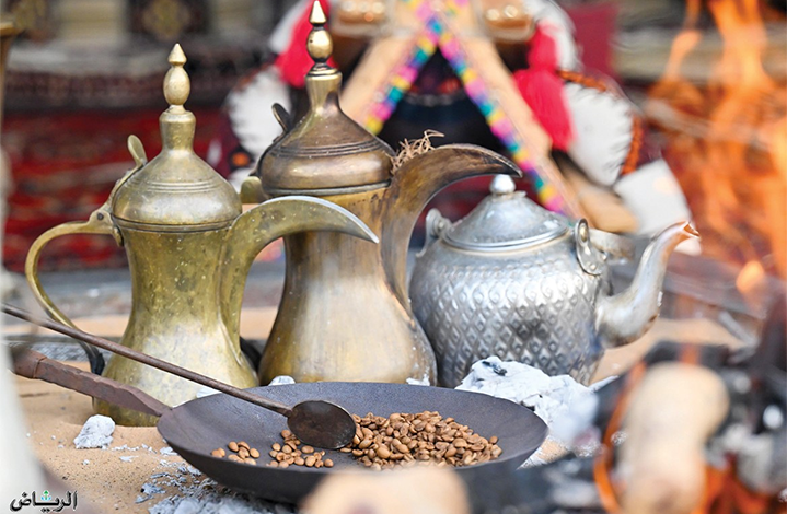 القهوة السعودية رمز الكرم والضيافة