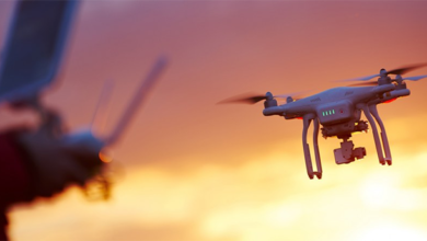 معلومات حول طائرة الدرون