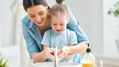 النظافة الشخصية للأطفال