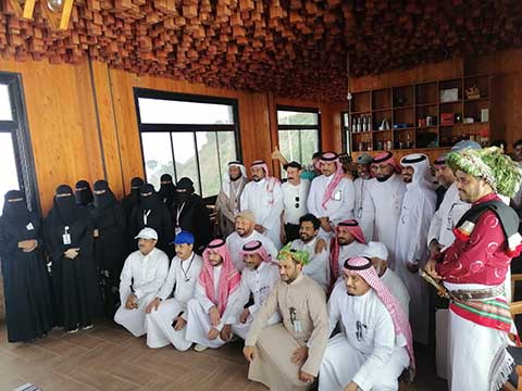 نادي المرشدين السياحين بجازان ، يقيم ورشة تدريبية