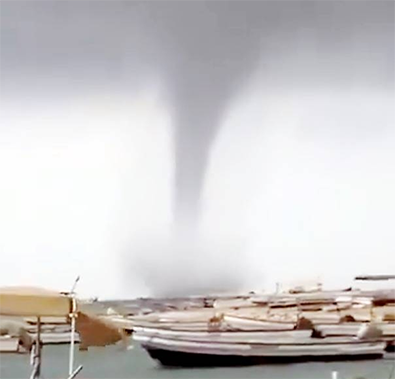 «شاهقة» رابغ الأقوى المسند: خطيرة على السفن