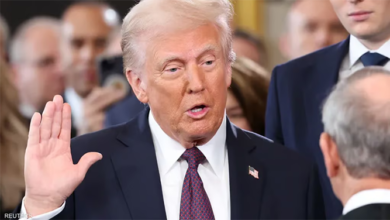 ترامب" يصبح الرئيس الـ47 للولايات المتحدة الأمريكية ويؤدي القسم