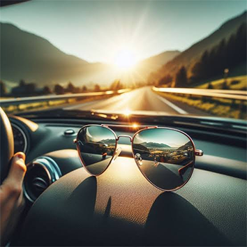 النظارة الشمسية المناسبة تقلل مخاطر الحوادث