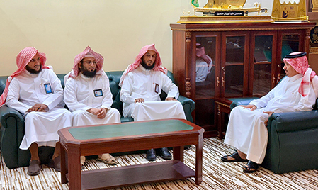 محافظ العارضة يلتقي مدير فرع الشؤون الإسلامية بجازان