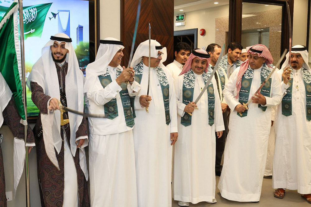 "بر جدة" تحتفي" بذكرى اليوم الوطني الـ 95 بمشاركة أبناء دور الضيافة