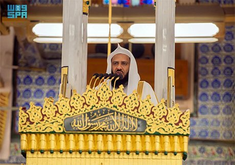 خطبة الجمعة من المسجد النبوي