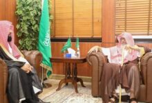 المفتي العام للمملكة يستقبل الرئيس العام لهيئة الأمر بالمعروف والنهي عن المنكر