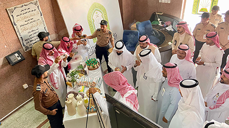 الشؤون الإسلامية في جازان تقيم معرضاً للصحة النفسية والأداء الوظيفي تزامنا مع يوم الصحة النفسية العالمي