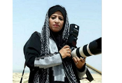 مشاهير الفن المصورة العالمية السعودية سوزان باعقيل