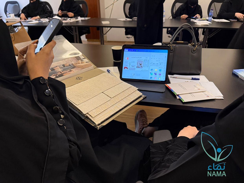 اختتام دورة "فن احتراف الديكور الداخلي" ضمن "انطلاقة نماء" بجازان..