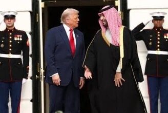 ترمب يستقبل الأمير محمد بن سلمان في البيت الأبيض.
