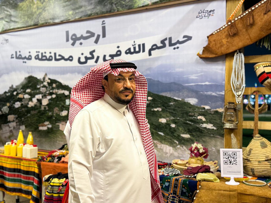 ركن محافظة فيفاء يتألق في "شتاء جازان 2026" ويجذب الزوار بتراثه العريق ومنتجاته الزراعية