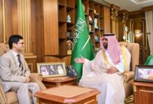 أمير منطقة جازان يستقبل القنصل الهندي