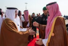 ولي العهد يصل إلى مملكة البحرين