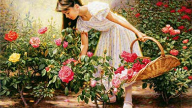 أصبوحتي الورد فاح بعطر