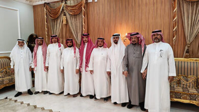 علي شرف سعادة الدكتور عبدالرحمن ناشب آل ناشب يحتفلون بتخرج ابنائهم