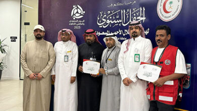 فريق “ صدى جازان الإعلامي ” يشارك في الحفل السنوي لهيئةالهلال الأحمر السعودي بجازان