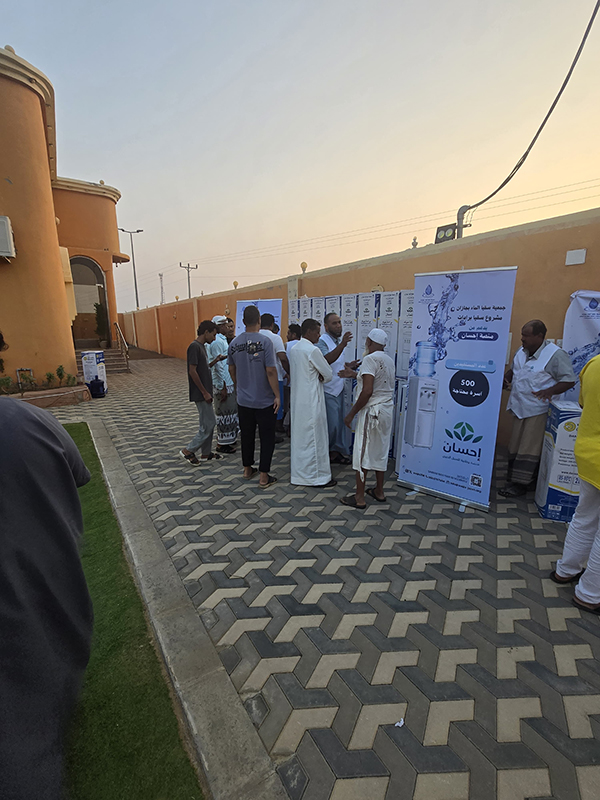 500 أسرة تستفيد من مشروع سقيا جازان باقي الأثر