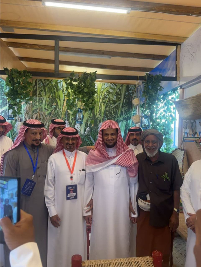 النائب العام الشيخ سعود بن عبدالله المعجب يزور أركان المحافظات المشاركة في فعاليات مهرجان جازان 2026..