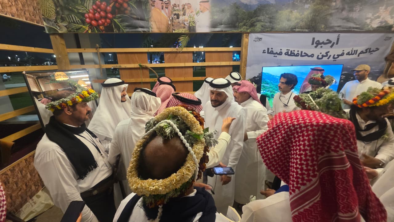 محافظة فيفاء تتألق في مهرجان جازان 2026 بركنٍ يجسّد روح الجبل وتراثه العريق