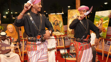 عراقة "الخطوة" وهيبة "السيف" تأسران زوار الشارع الثقافي في جناح صبيا بـ "جازان 2026"