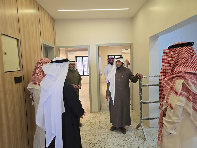 مجلس جمعية تحفيظ القرآن الكريم بفيفاء يتفقد تجهيزات المقر الجديد