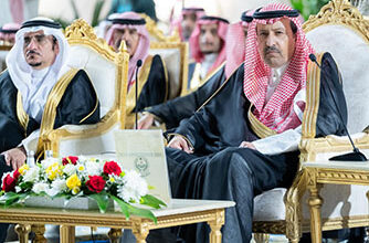 سمو الأمير الدكتور حسام بن سعود يدشن مهرجان شتاء الباحة