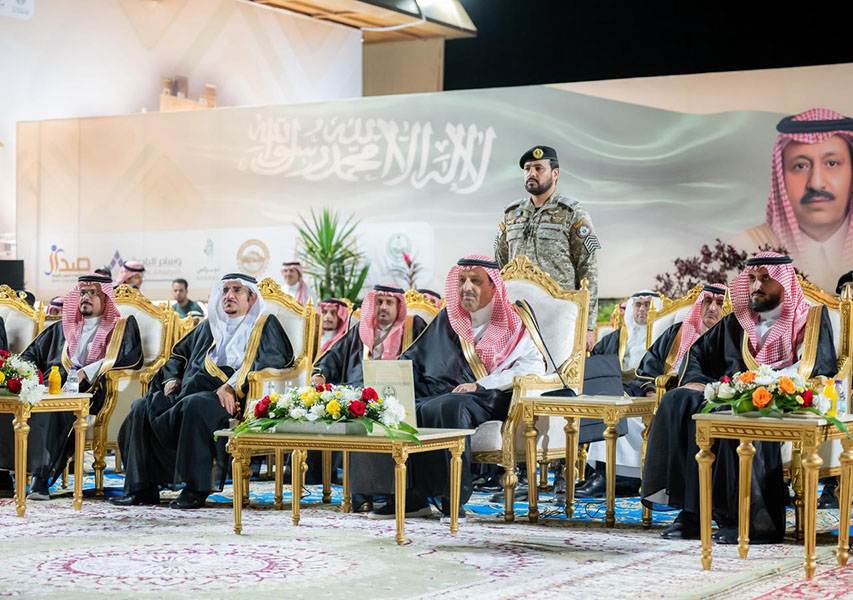 سمو الأمير الدكتور حسام بن سعود يدشن مهرجان شتاء الباحة