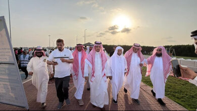 محافظ محافظة ضمد يرعى انطلاق برنامج المشي
