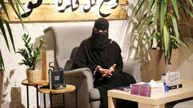 هدى العطوى ليلة أدبية بمقهى نمو الثقافي