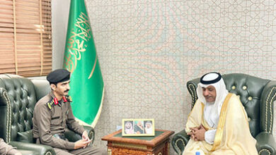 سعادة محافظ قلوة يستعرض تقارير الجهات الأمنية ويؤكد جاهزية المحافظة لرمضان ويوم التأسيس