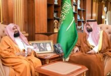 أمير جازان يستقبل مفوض الإفتاء لمنطقتي جازان وعسير