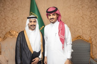 .علي جماح يحتفل بزواج ابنه ماجد