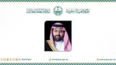 أمير منطقة جازان يعزّي شيخ شمل السادة الخلاوية وتوابعها في وفاة والده